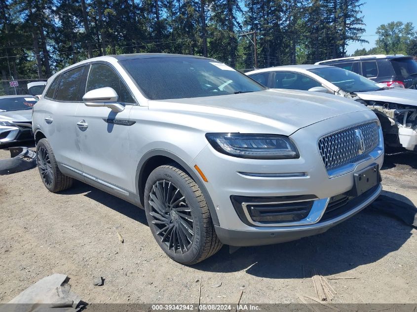 2019 Lincoln Nautilus Reserve VIN: 2LMPJ8L99KBL19483 Lot: 39342942