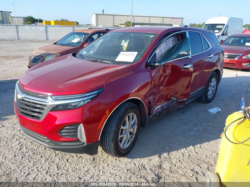 2022 CHEVROLET EQUINOX LT - 3GNAXKEV9NS173331
