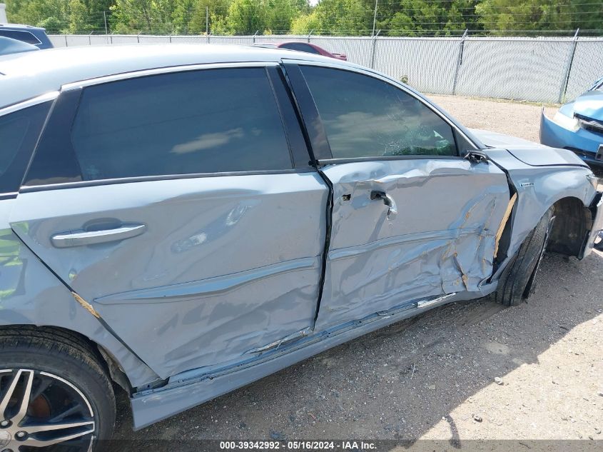 2022 Honda Accord Hybrid Touring VIN: 1HGCV3F91NA006088 Lot: 39342992