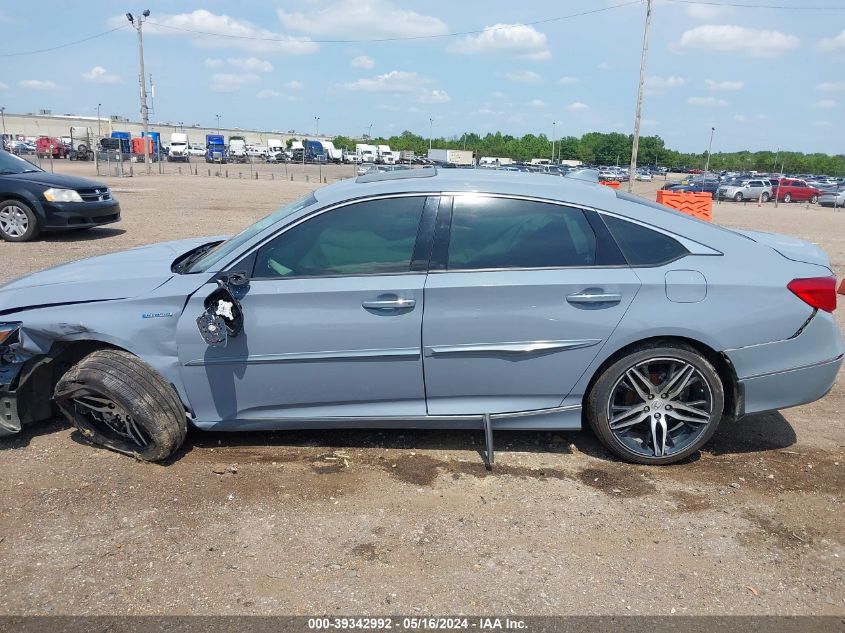 2022 Honda Accord Hybrid Touring VIN: 1HGCV3F91NA006088 Lot: 39342992