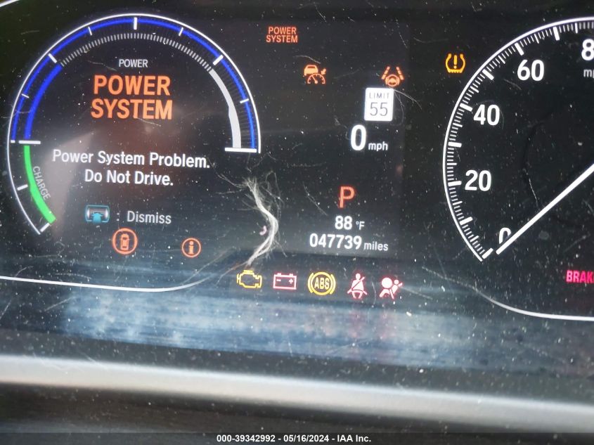 2022 Honda Accord Hybrid Touring VIN: 1HGCV3F91NA006088 Lot: 39342992