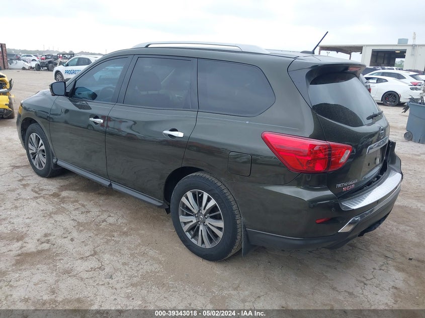 VIN 5N1DR2MN7HC624022 2017 NISSAN PATHFINDER SL