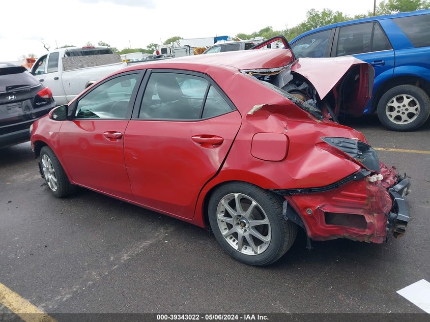 2015 TOYOTA COROLLA L/LE/LE PLS/PRM/S/S PLS - 5YFBURHE0FP304722