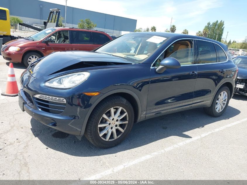 2012 Porsche Cayenne VIN: WP1AA2A20CLA10011 Lot: 39343029