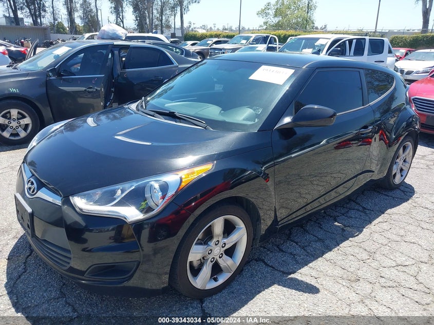 2015 Hyundai Veloster VIN: KMHTC6AD5FU236651 Lot: 39343034