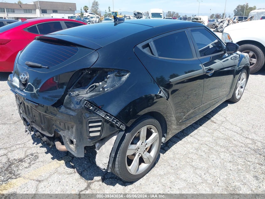 2015 Hyundai Veloster VIN: KMHTC6AD5FU236651 Lot: 39343034