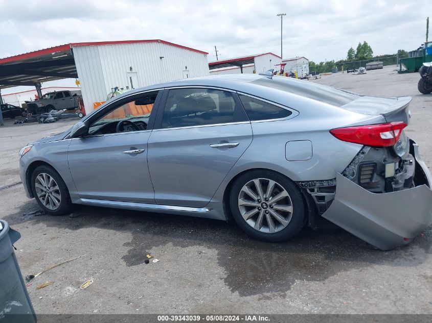 2016 Hyundai Sonata Limited VIN: 5NPE34AF2GH306329 Lot: 39343039