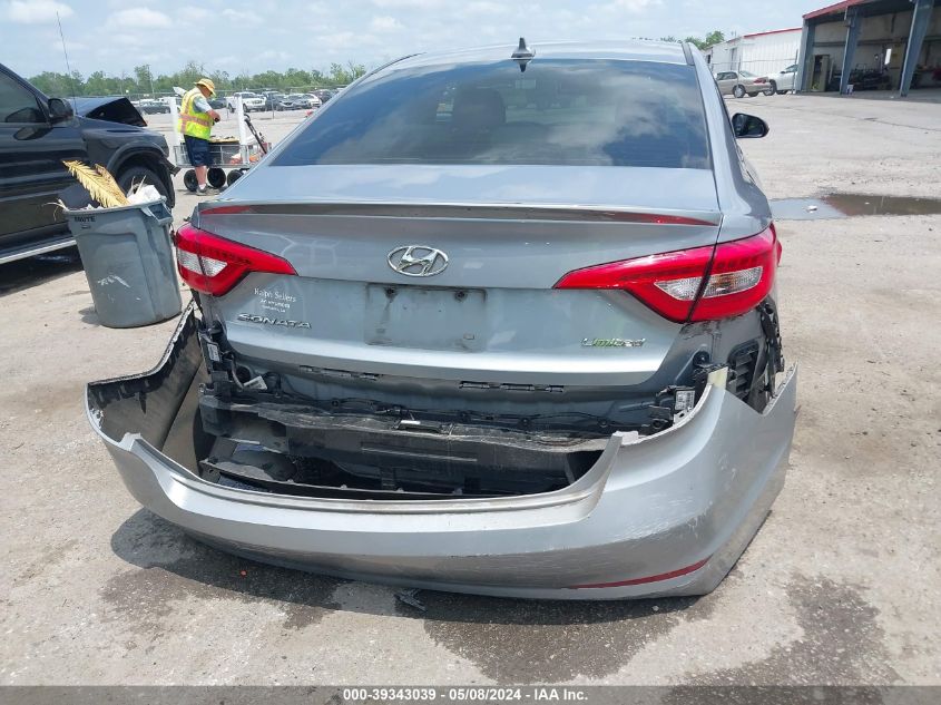 2016 Hyundai Sonata Limited VIN: 5NPE34AF2GH306329 Lot: 39343039