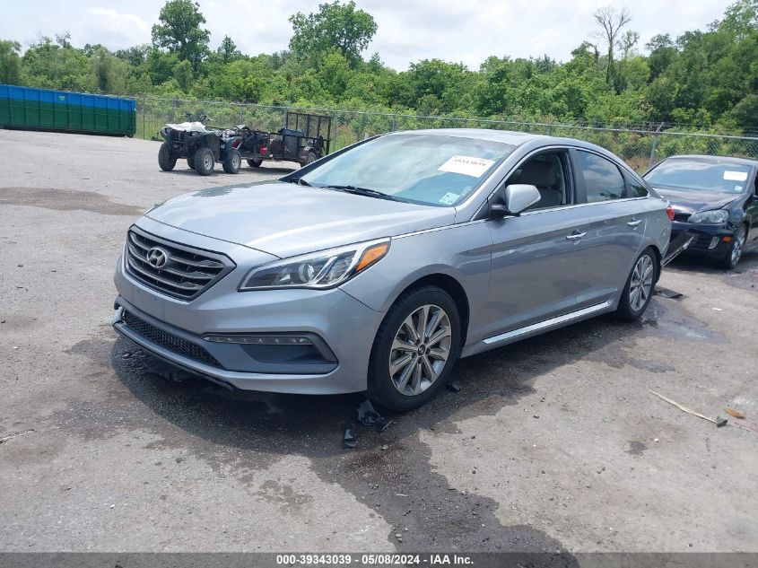 2016 Hyundai Sonata Limited VIN: 5NPE34AF2GH306329 Lot: 39343039