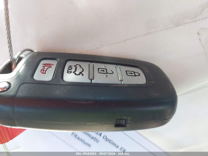 2012 Kia Optima Ex VIN: 5XXGN4A73CG035167 Lot: 39343063