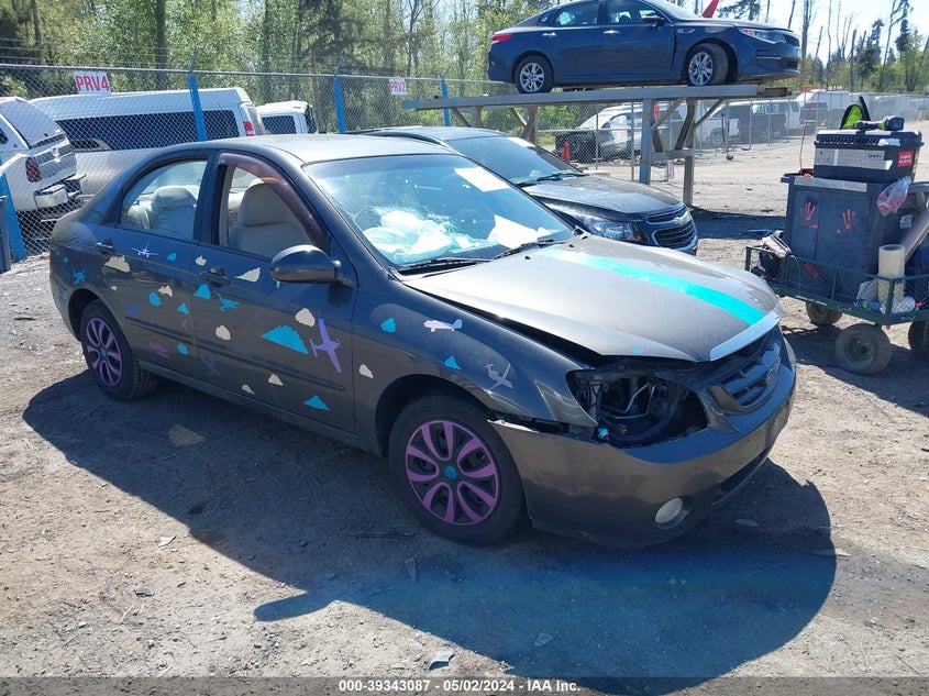 2005 Kia Spectra Ex/Lx/Sx VIN: KNAFE121955164149 Lot: 39343087