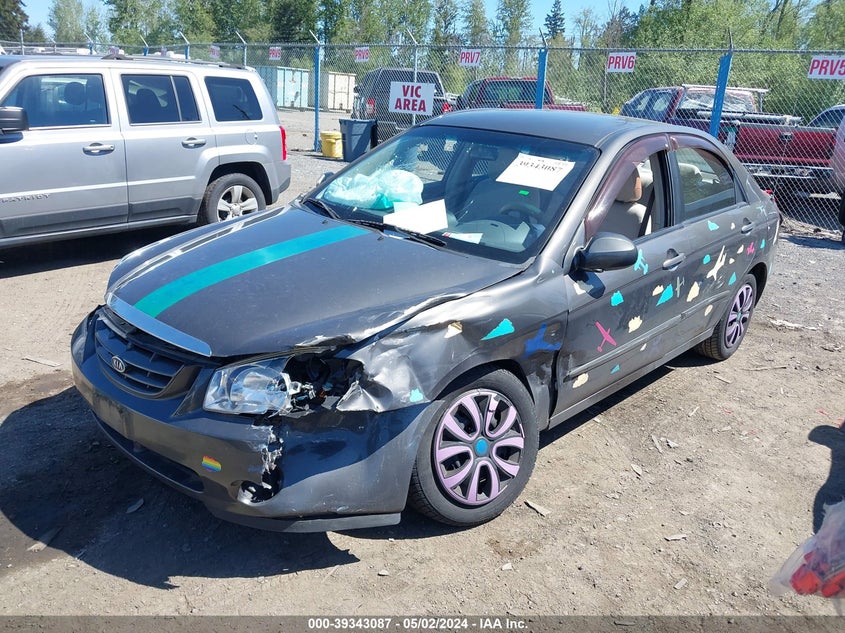 2005 Kia Spectra Ex/Lx/Sx VIN: KNAFE121955164149 Lot: 39343087