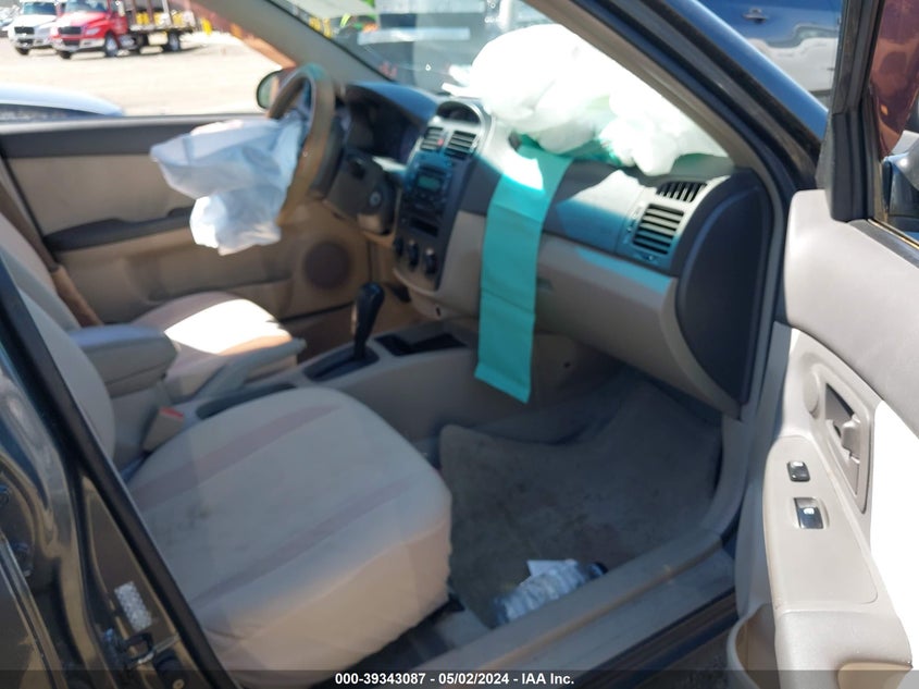 2005 Kia Spectra Ex/Lx/Sx VIN: KNAFE121955164149 Lot: 39343087