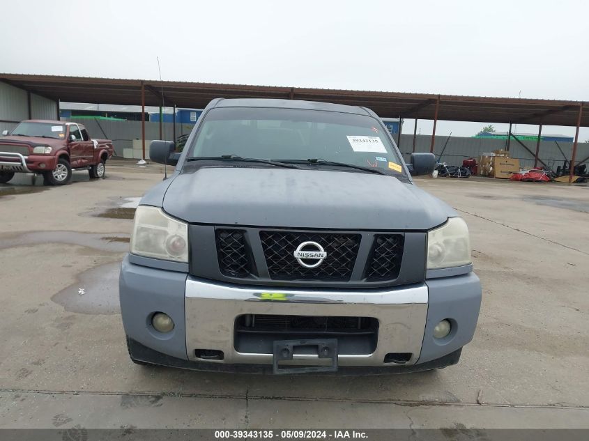 2008 Nissan Titan Xe VIN: 1N6BA07D98N315387 Lot: 39343135