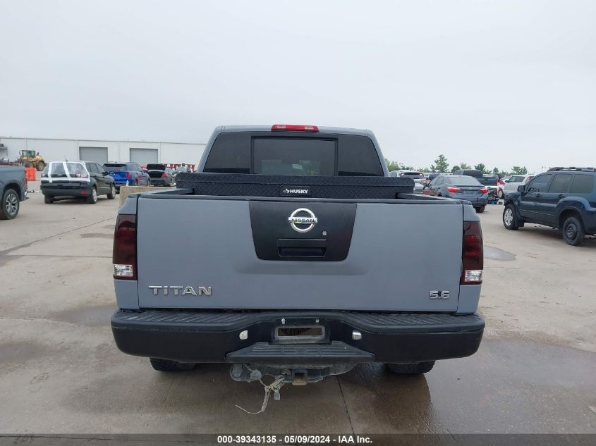 2008 Nissan Titan Xe VIN: 1N6BA07D98N315387 Lot: 39343135