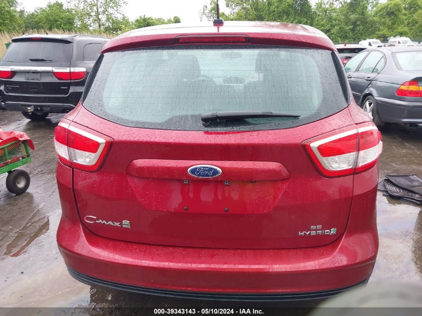 2017 Ford C-Max Hybrid Se VIN: 1FADP5AU6HL109445 Lot: 39343143