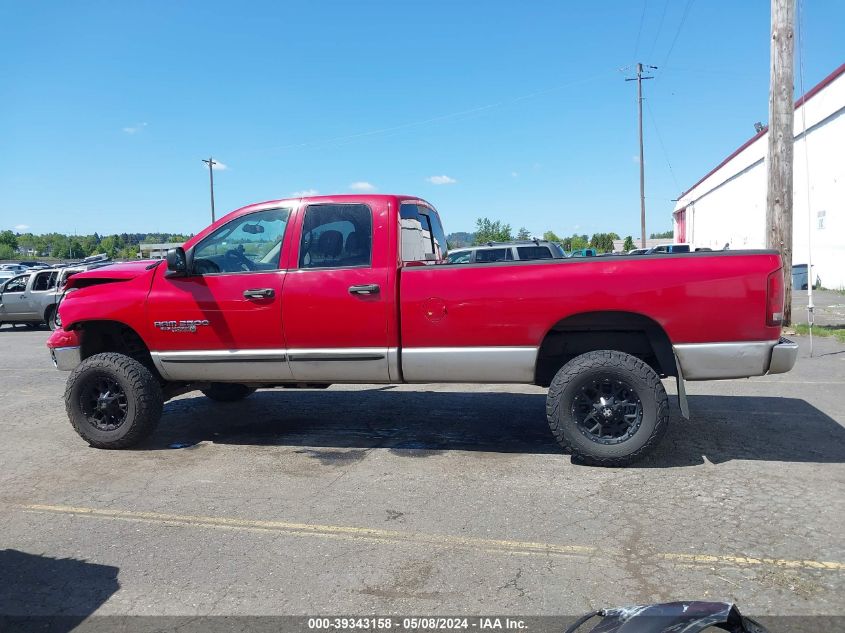 2005 Dodge Ram 2500 Slt/Laramie VIN: 3D3KS28C55G728565 Lot: 39343158