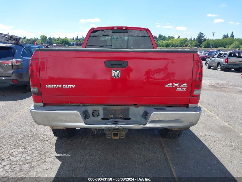 2005 Dodge Ram 2500 Slt/Laramie VIN: 3D3KS28C55G728565 Lot: 39343158