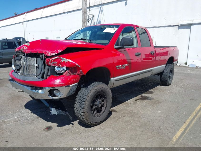 2005 Dodge Ram 2500 Slt/Laramie VIN: 3D3KS28C55G728565 Lot: 39343158