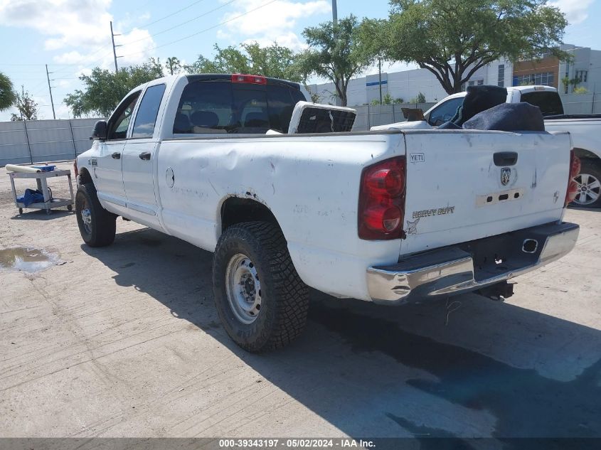 3D7KS28C87G734474 | 2007 DODGE RAM 2500