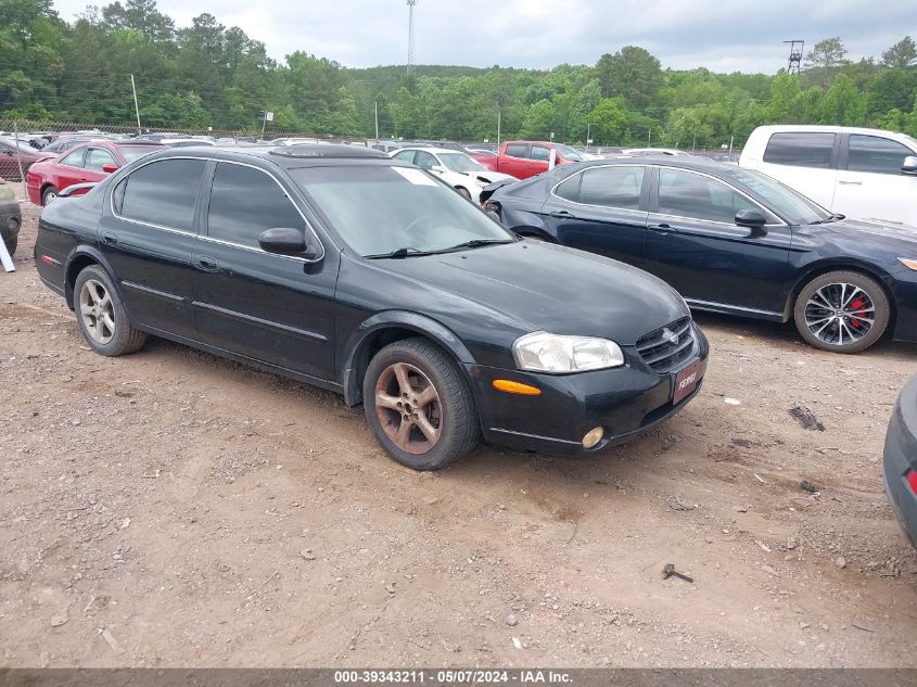 2000 Nissan Maxima Gle/Gxe/Se VIN: JN1CA31D0YT503859 Lot: 39343211