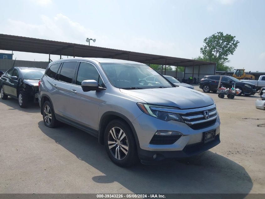 2016 Honda Pilot Ex-L VIN: 5FNYF6H54GB079530 Lot: 39343226