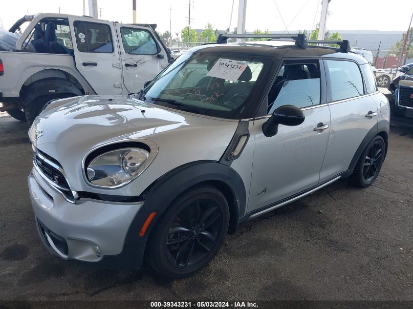 2016 Mini Countryman Cooper S VIN: WMWZC5C57GWU03836 Lot: 39343231