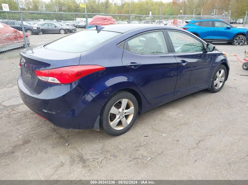 5NPDH4AE4DH401989 | 2013 HYUNDAI ELANTRA