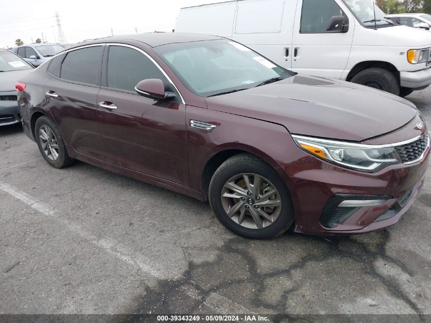 2019 Kia Optima Lx VIN: 5XXGT4L30KG327504 Lot: 39343249