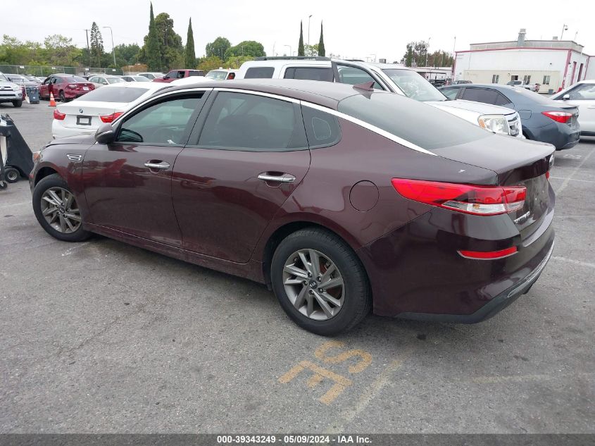 2019 Kia Optima Lx VIN: 5XXGT4L30KG327504 Lot: 39343249