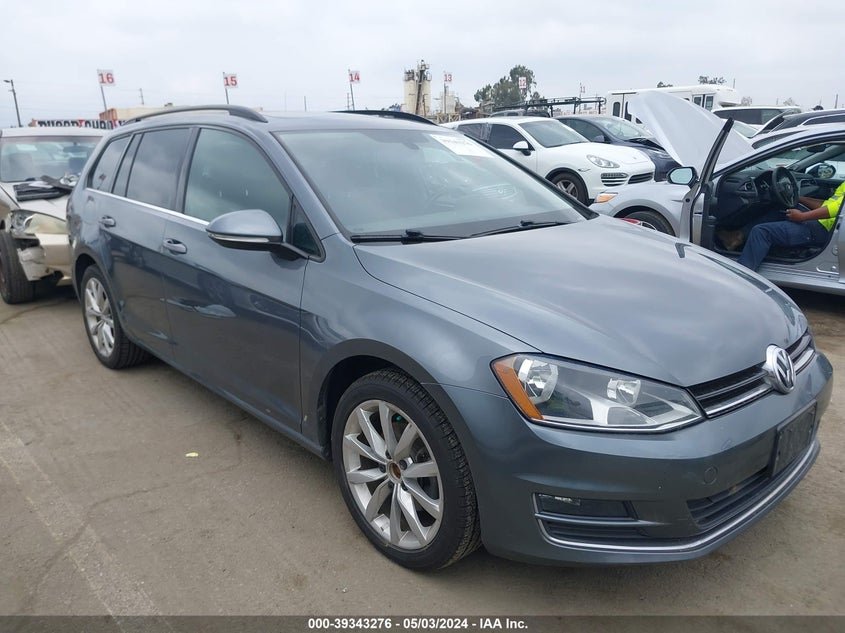 2016 VOLKSWAGEN GOLF SPORTWAGEN TSI SE 4-DOOR - 3VWC17AU7GM518180