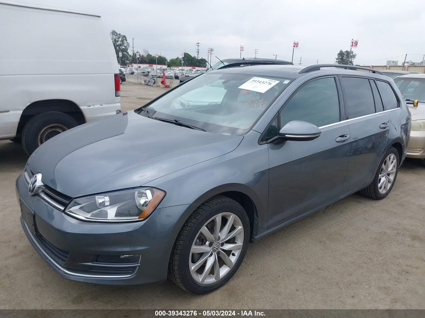 2016 VOLKSWAGEN GOLF SPORTWAGEN TSI SE 4-DOOR - 3VWC17AU7GM518180