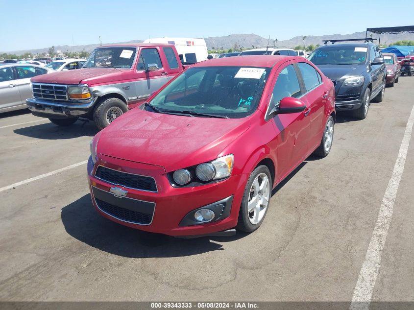 2014 Chevrolet Sonic Ltz Auto VIN: 1G1JE5SB8E4220092 Lot: 39343333