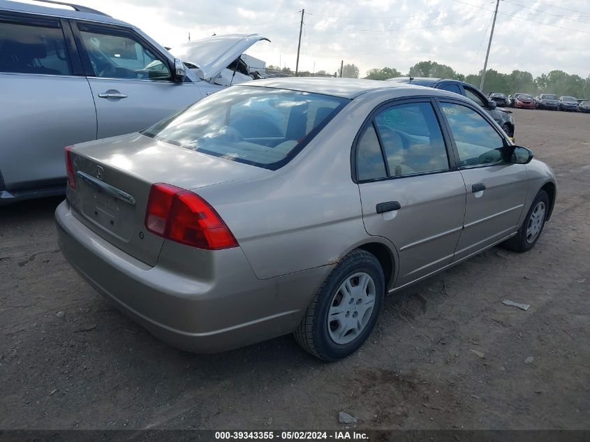 JHMES16551S010732 | 2001 HONDA CIVIC