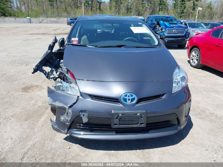 2015 Toyota Prius Three VIN: JTDKN3DU0F1880659 Lot: 39343362