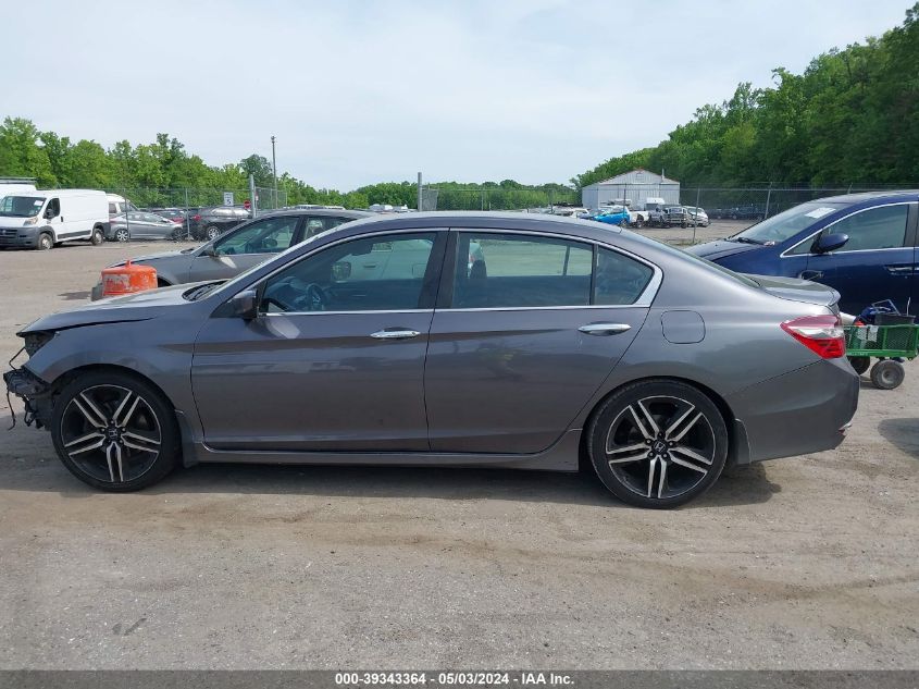 2017 Honda Accord Sport VIN: 1HGCR2F52HA016080 Lot: 39343364