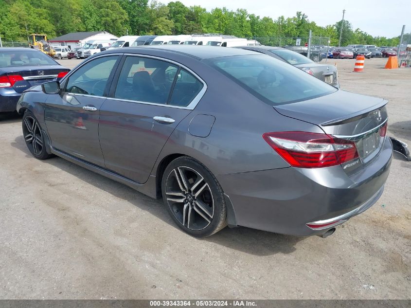 2017 Honda Accord Sport VIN: 1HGCR2F52HA016080 Lot: 39343364