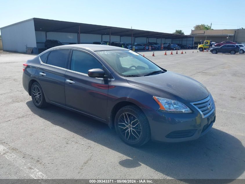 2014 Nissan Sentra Sv VIN: 3N1AB7AP3EL618249 Lot: 39343371