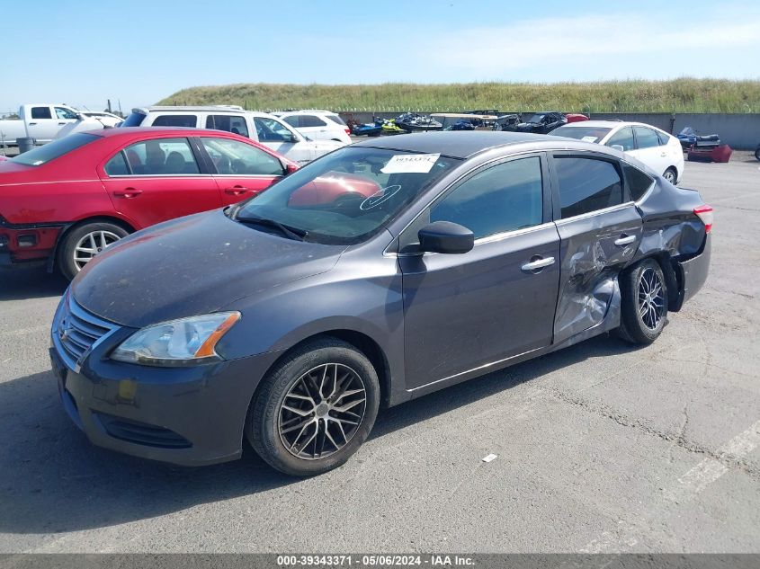 2014 Nissan Sentra Sv VIN: 3N1AB7AP3EL618249 Lot: 39343371