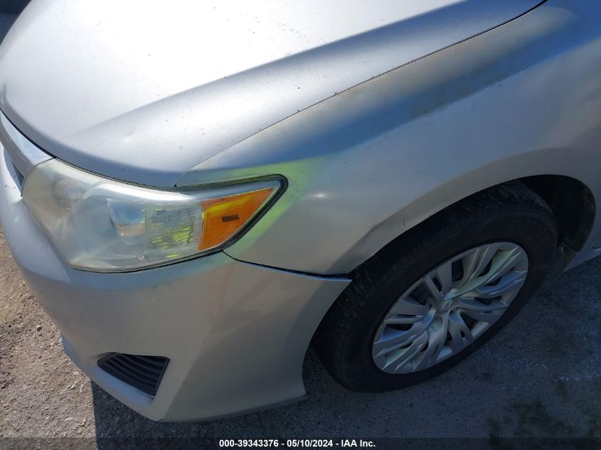 2012 Toyota Camry Le VIN: 4T1BF1FK1CU044751 Lot: 39343376