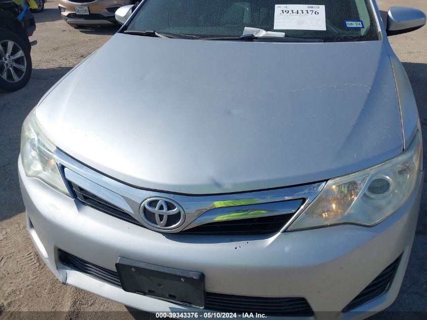 2012 Toyota Camry Le VIN: 4T1BF1FK1CU044751 Lot: 39343376