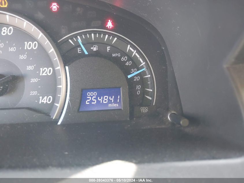 2012 Toyota Camry Le VIN: 4T1BF1FK1CU044751 Lot: 39343376