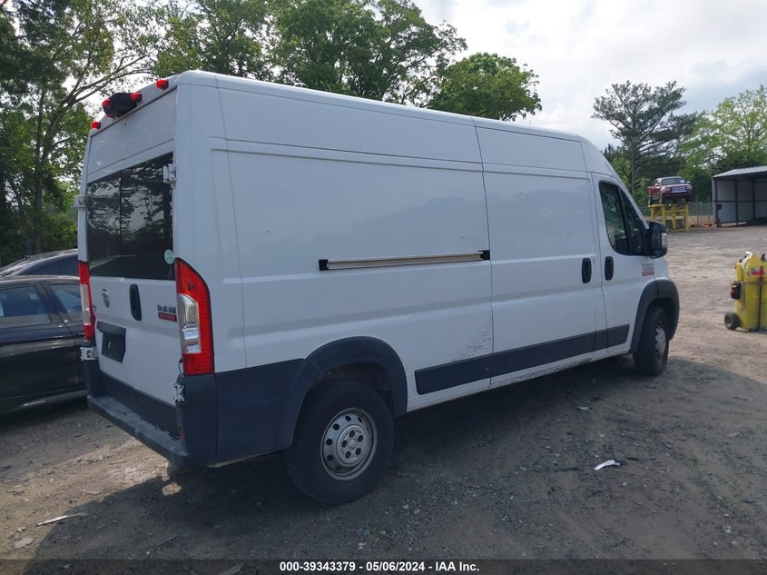 VIN 3C6TRVDG4KE508366 2019 RAM PROMASTER 2500 HIGH ROOF 159 WB