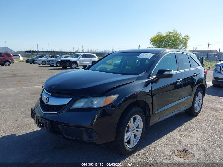 2015 Acura Rdx VIN: 5J8TB4H36FL020095 Lot: 39343470