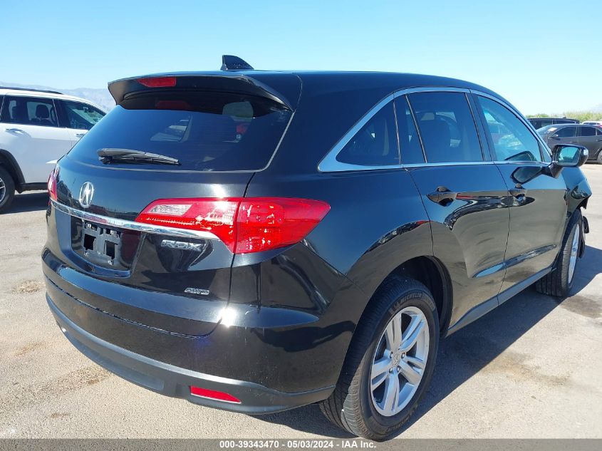 2015 Acura Rdx VIN: 5J8TB4H36FL020095 Lot: 39343470