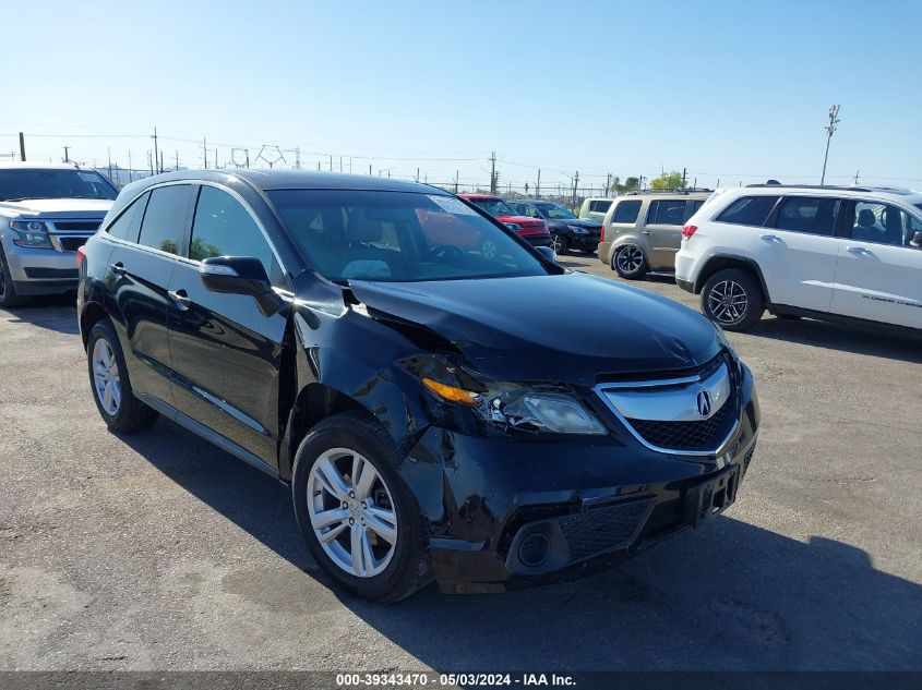 2015 Acura Rdx VIN: 5J8TB4H36FL020095 Lot: 39343470