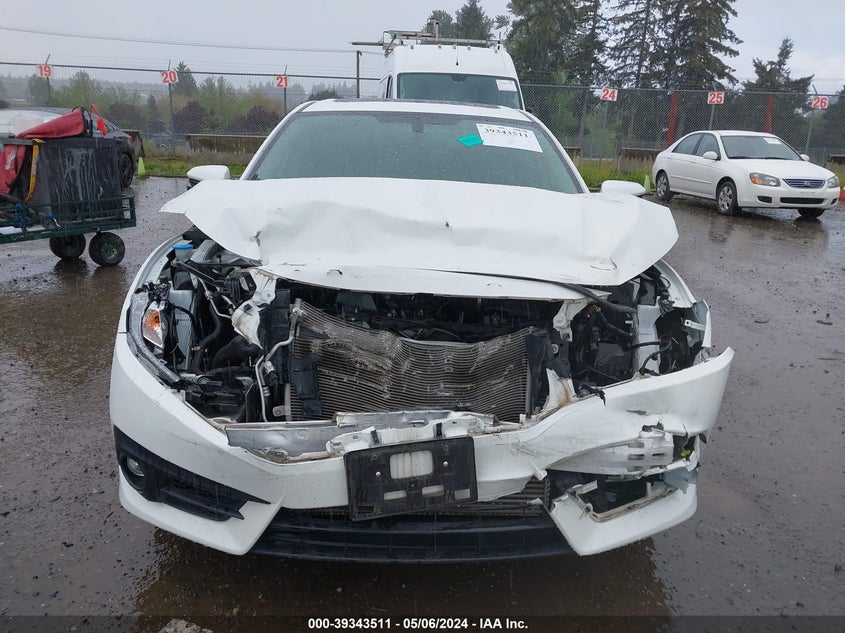 VIN JHMFC1F79JX001943 2018 HONDA CIVIC EXL
