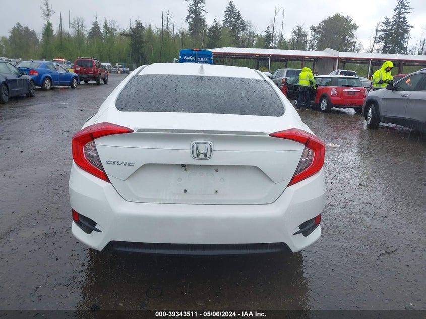 VIN JHMFC1F79JX001943 2018 HONDA CIVIC EXL