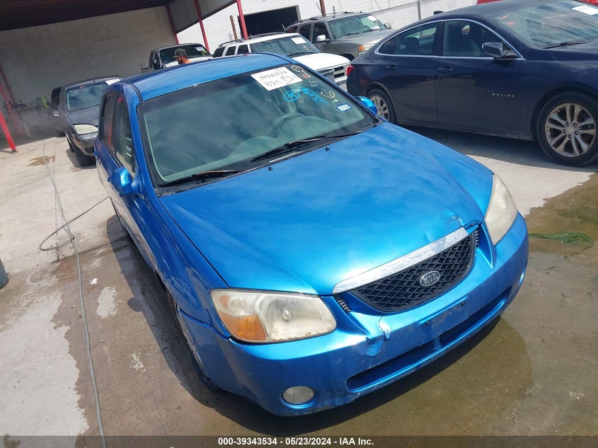 2005 Kia Spectra5 VIN: KNAFE161655135430 Lot: 39343534