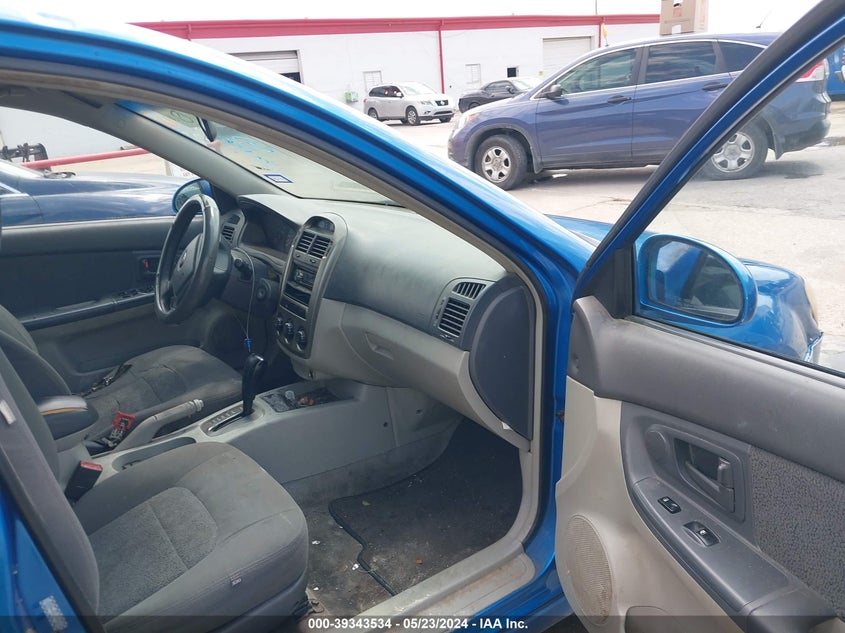 2005 Kia Spectra5 VIN: KNAFE161655135430 Lot: 39343534